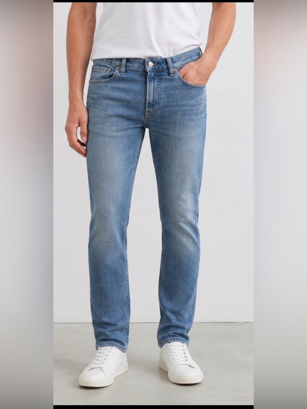 Everlane Selvedge Slim Fit Jeans Men 30x32 Organic Cotton Blue Denim.